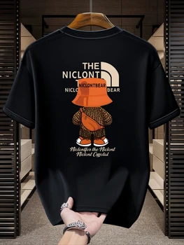 Summer Clothing Brands - Sommerliches, kühlendes T-Shirt aus reiner Baumwolle