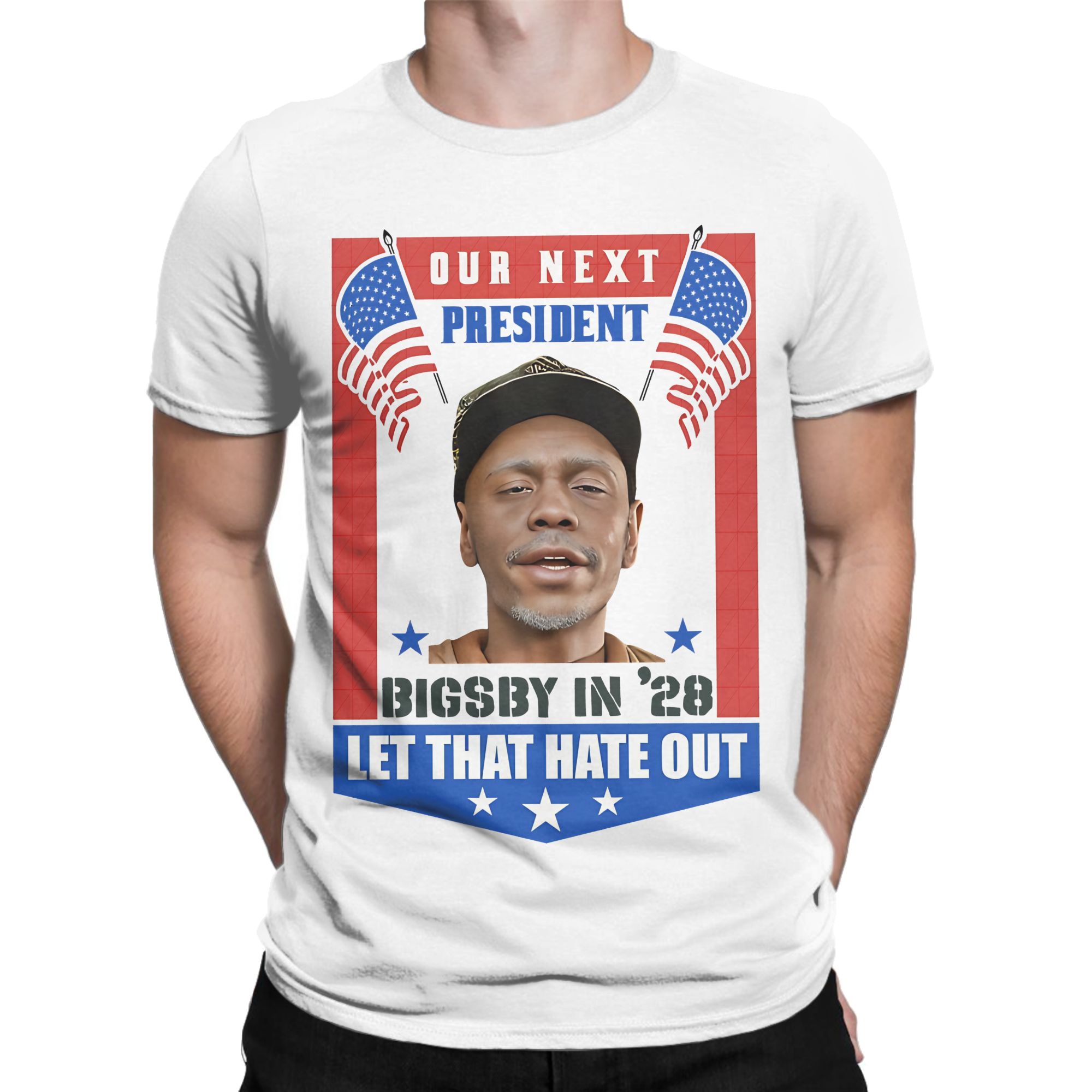 Summer Clothing Next - Clayton Bigsby Unser nächster Präsident 2028