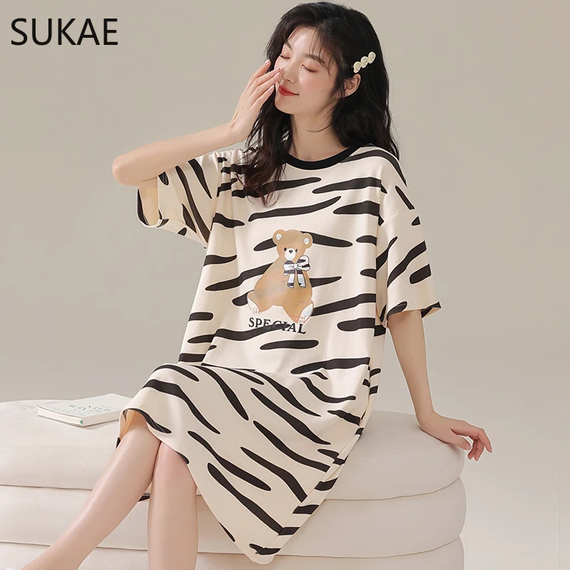 Summer Nights Clothing - Sommer süßer Stil Damenkleider Home Ice