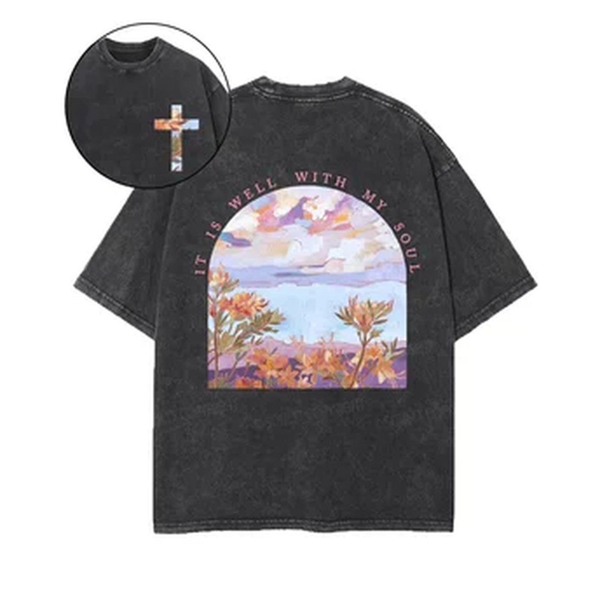 Summer Clothing Italy - Trendiges bedrucktes T-Shirt, Sommer-Kurzarmshirt aus reiner