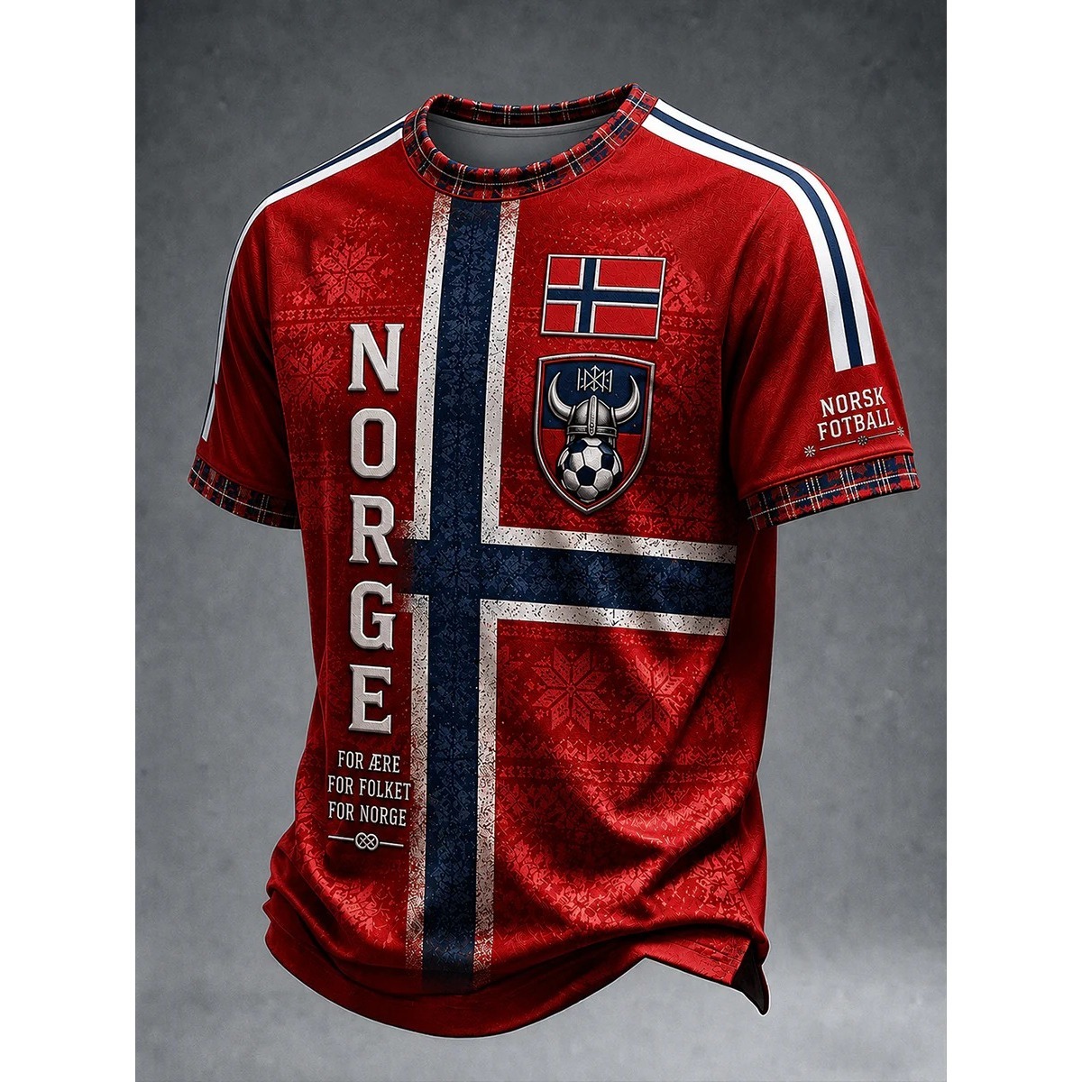 Summer Viking Clothing - Nordisches Wikinger Retro-Stil 2026 Norwegen Fan