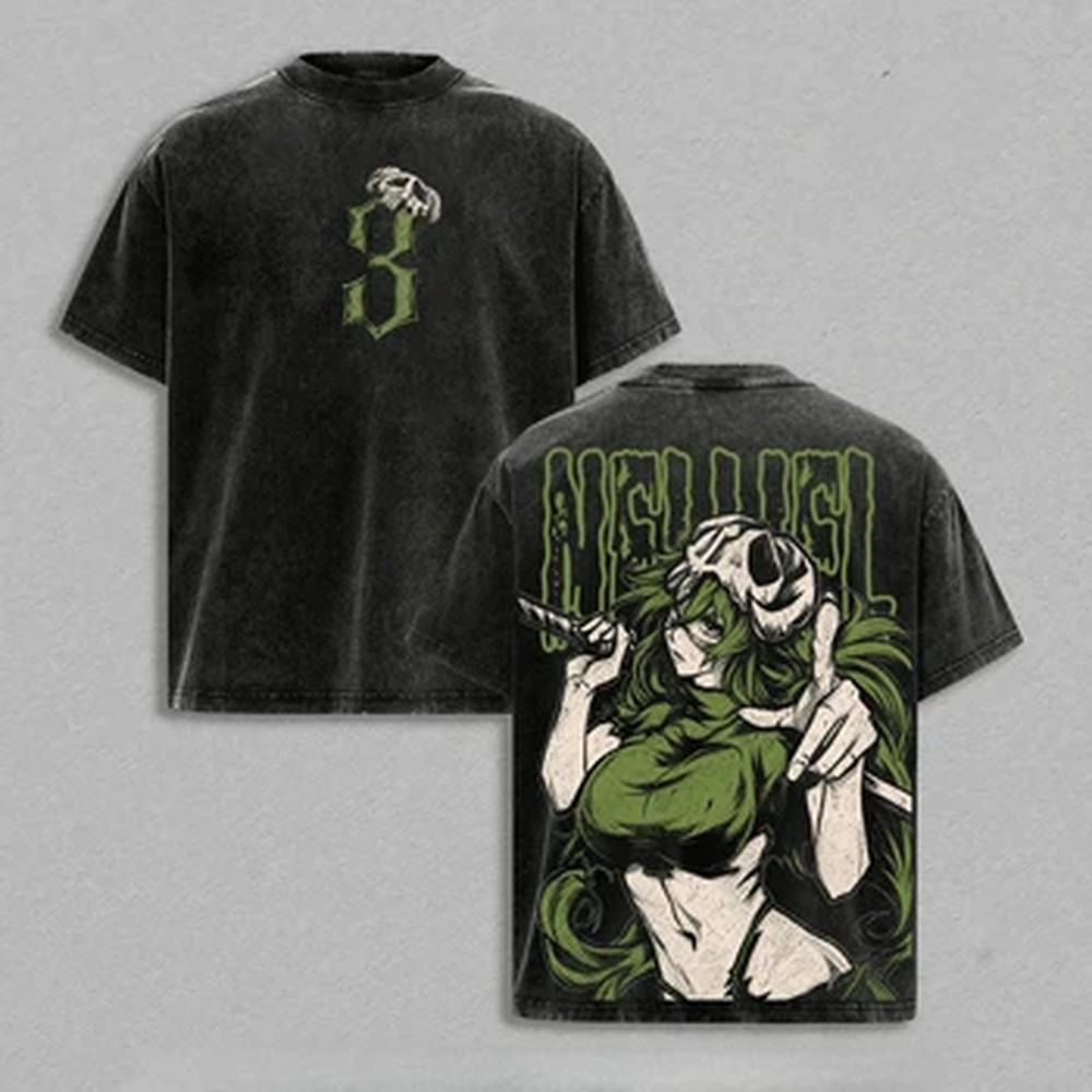 Summer Clothing Italy - Anime BLEACH Bedrucktes T-Shirt Nelliel Tu
