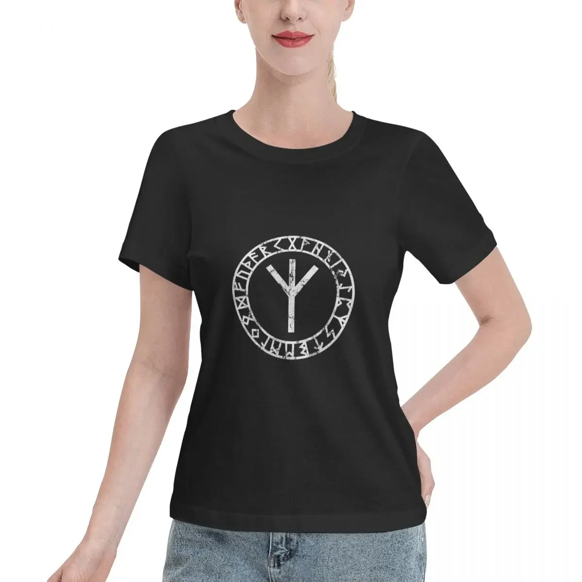 Summer Viking Clothing - Algiz Runen Amulett Nordische Odin Thor