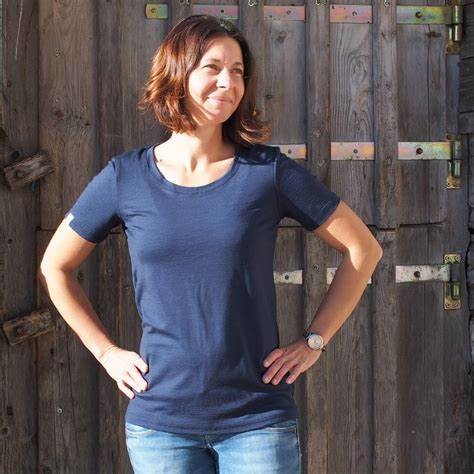 Summer Clothing Next - Frauen merino wolle T shirt kurzarm