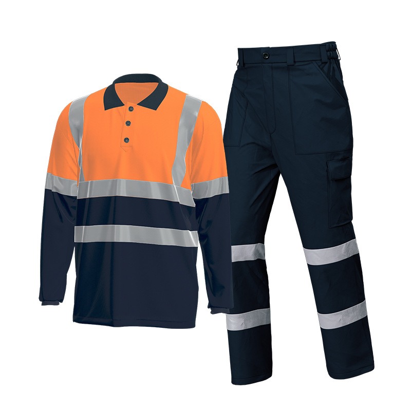 Summer Hi Vis Clothing - Hi Vis Sicherheits-Arbeitskleidung, schnell trocknendes Poloshirt