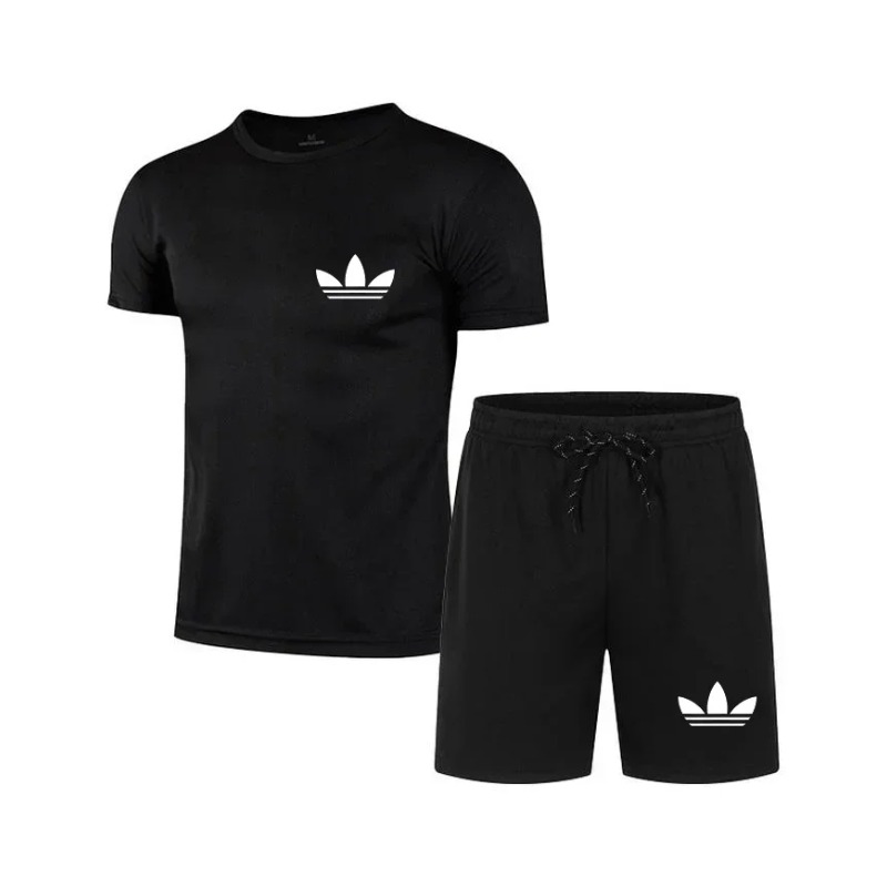 Summer Clothing Brands - Sommer-Neuheit: Herren-Marken-Set, Modische Schnelltrocknende Sportbekleidung, Kurzarm-T-Shirt
