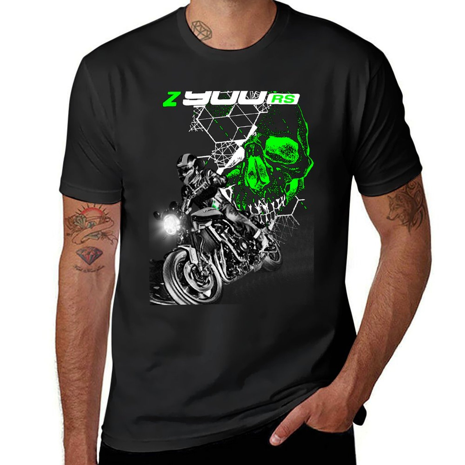 Summer Z Cafe - Cafe Racer Kawa 900Z9RS T-Shirt T-Shirts