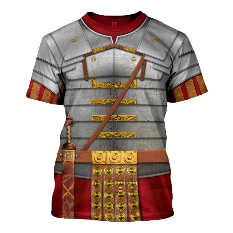 Summer Knights Clothing - T-Shirt mit mittelalterlichem Rittermotiv aus dem