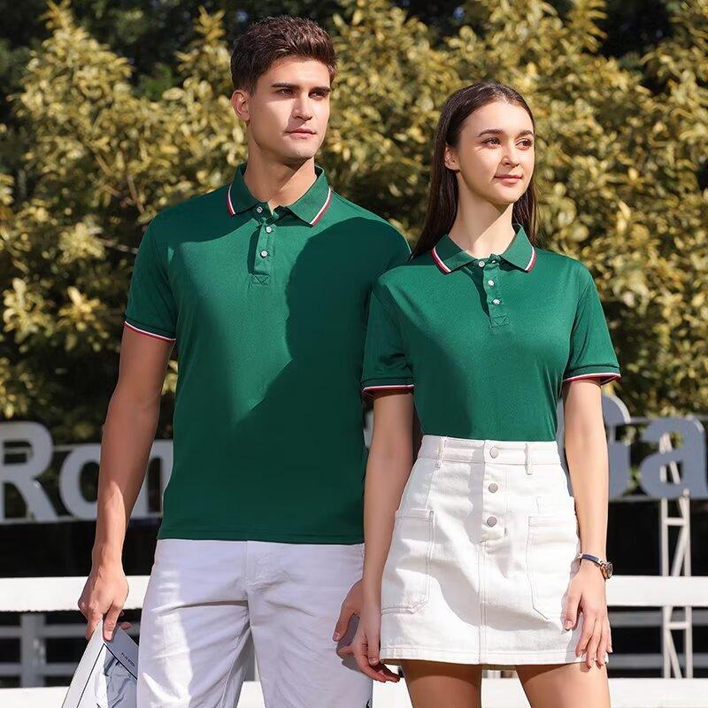 Summer Clothing Wholesale - Maßgeschneiderte Logo-Poloshirts für Herren mit Umlegekragen,