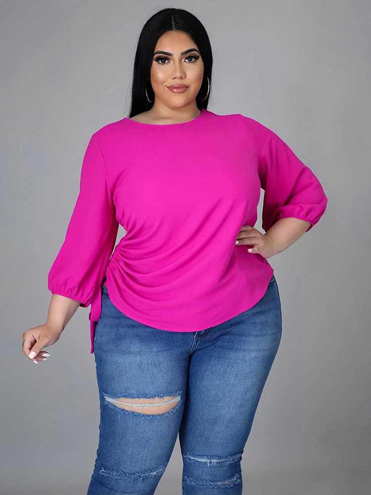 Summer Clothing Wholesale - Damen Tops Langarm Weiblichen Kleidung Große