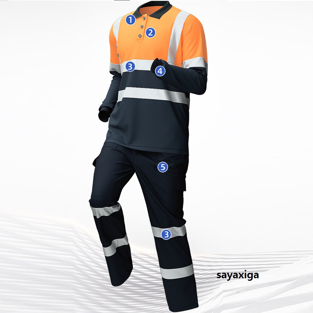 Summer Hi Vis Clothing - Hi Vis Sicherheit Arbeits kleidung schnell