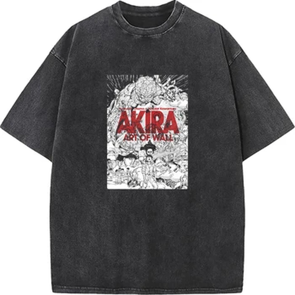 Akira Manga Grafikdruck-T-Shir – Summer Clothing Italy Bewertung und Preis