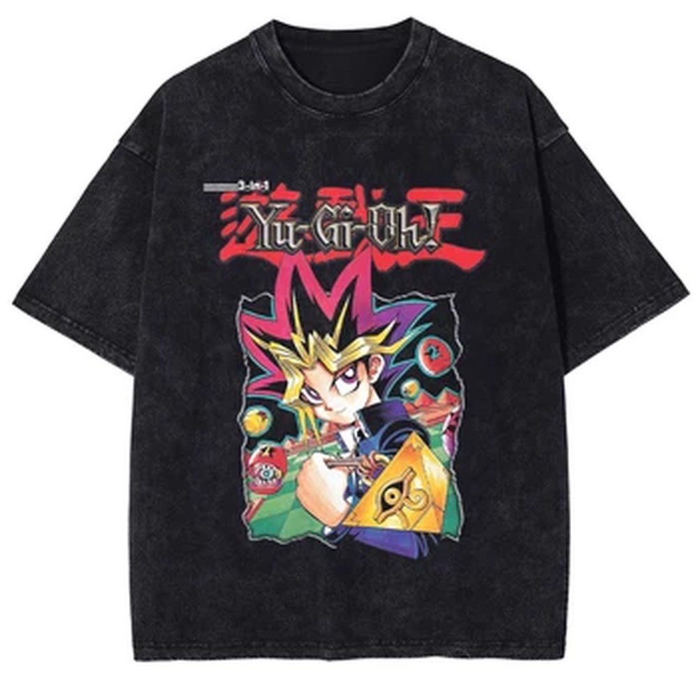 Yu-Gi-Oh Anime Print T-Shirt Y – Summer Clothing Italy Bewertung und Preis