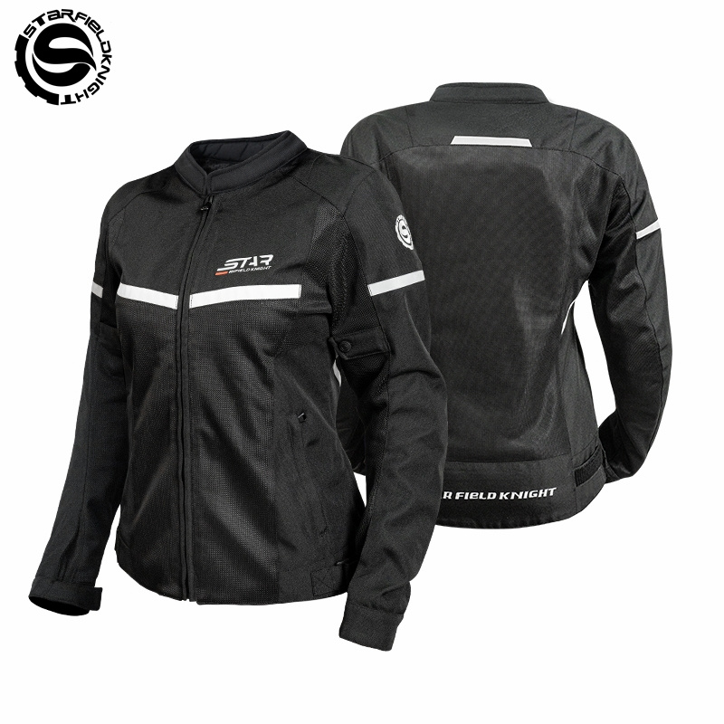 SFK Schwarz-weiße Motorradjack – Summer Knights Clothing Bewertung und Preis