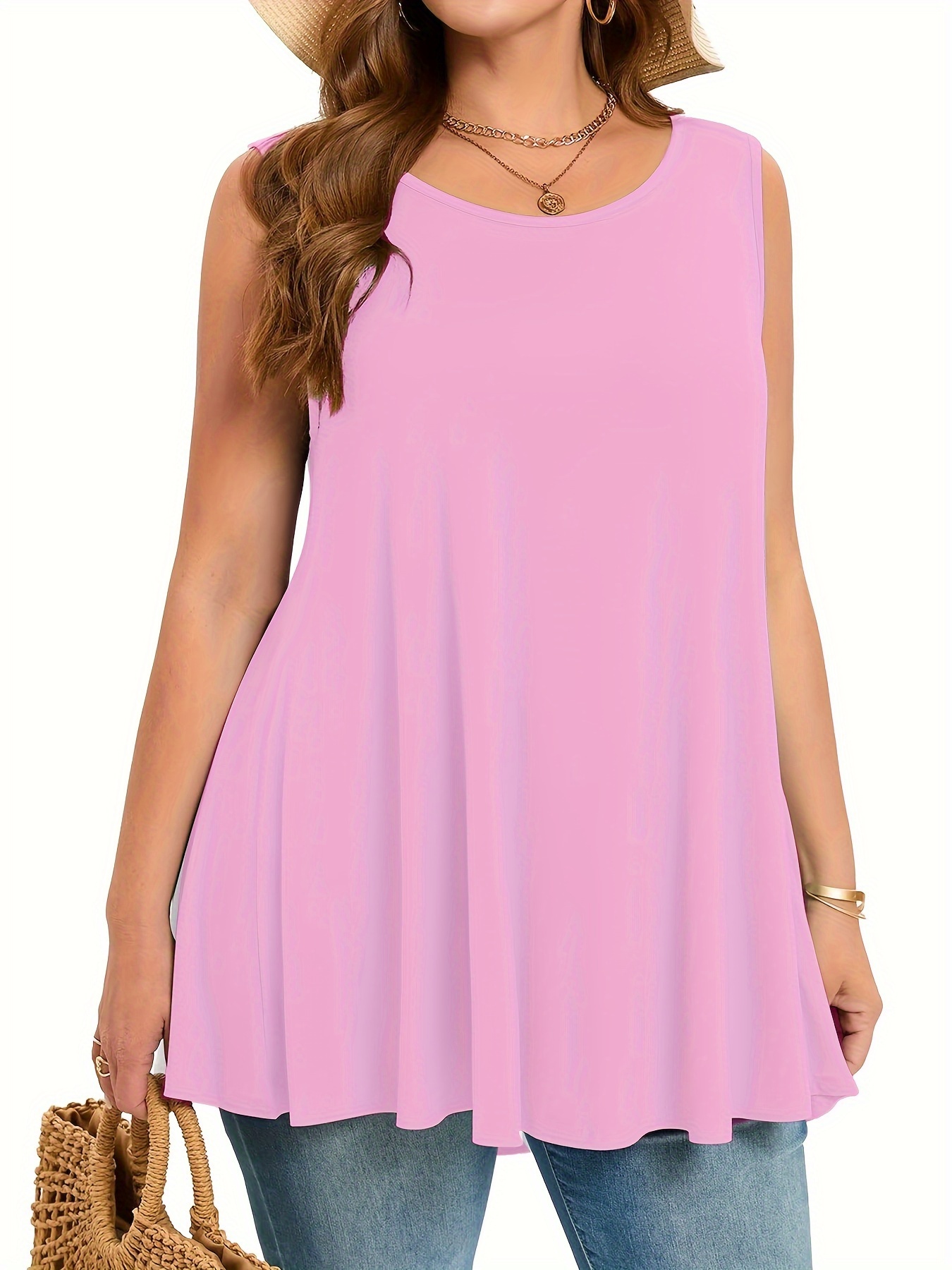 Einfaches, solides Tanktop in  – Summer Clothing Plus Bewertung und Preis