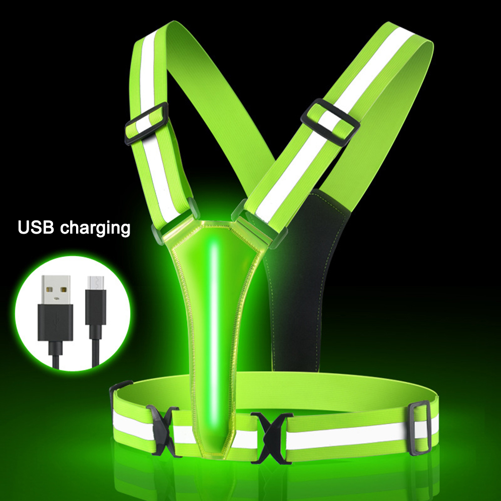 LED-Lauf weste USB wiederauf l – Summer Nights Clothing Bewertung und Preis