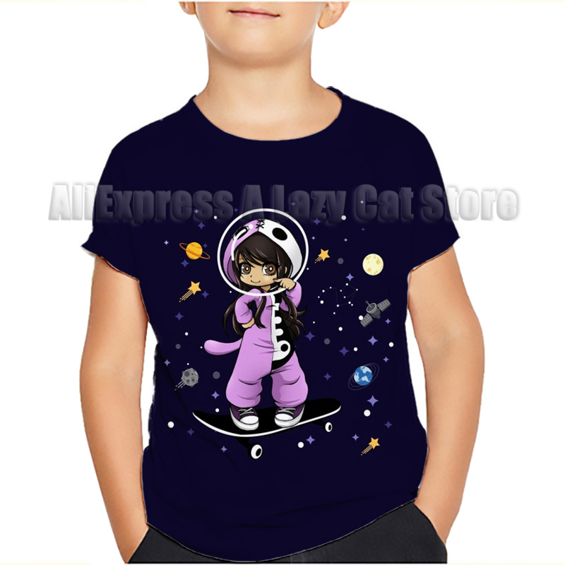 Aphmau miaut Katze T-Shirts Ca – Summer Clothing Newborn Bewertung und Preis