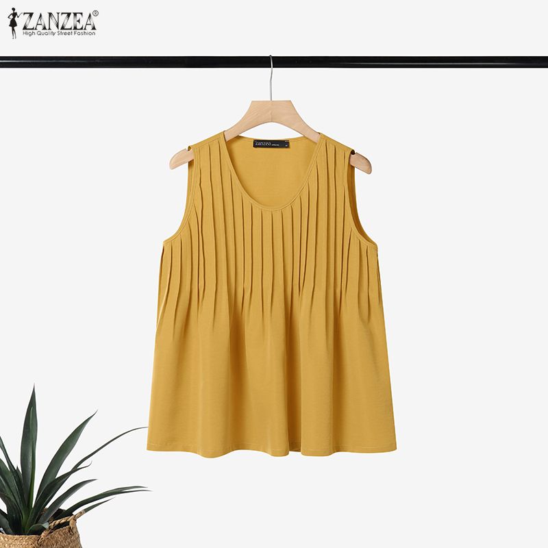 ZANZEA Plus Size 5XL Damen-Tan – Summer Clothing Plus Bewertung und Preis
