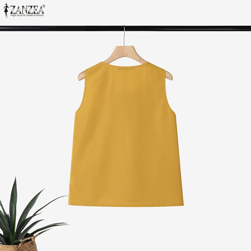 ZANZEA Plus Size 5XL Damen-Tan – Summer Clothing Plus Bewertung und Preis