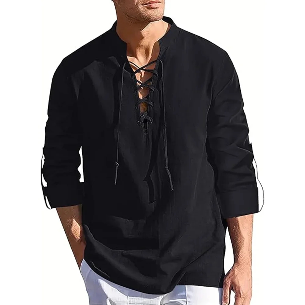 Herren Renaissance Shirt Pirat – Summer Viking Clothing Bewertung und Preis
