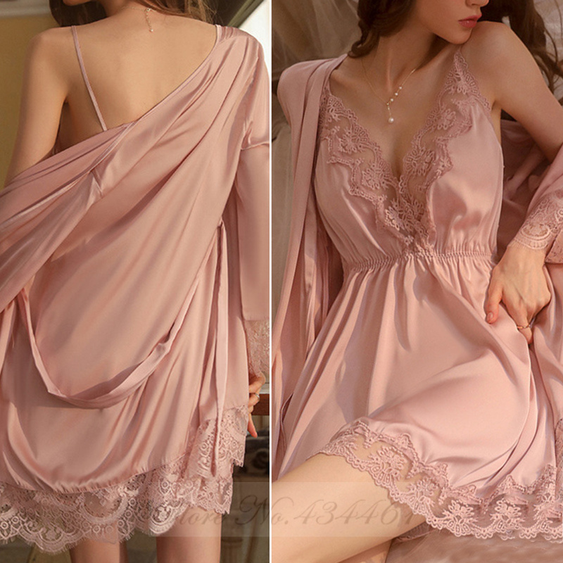 Burgunder 2 Stück Robe Set Nac – Summer Nights Clothing Bewertung und Preis