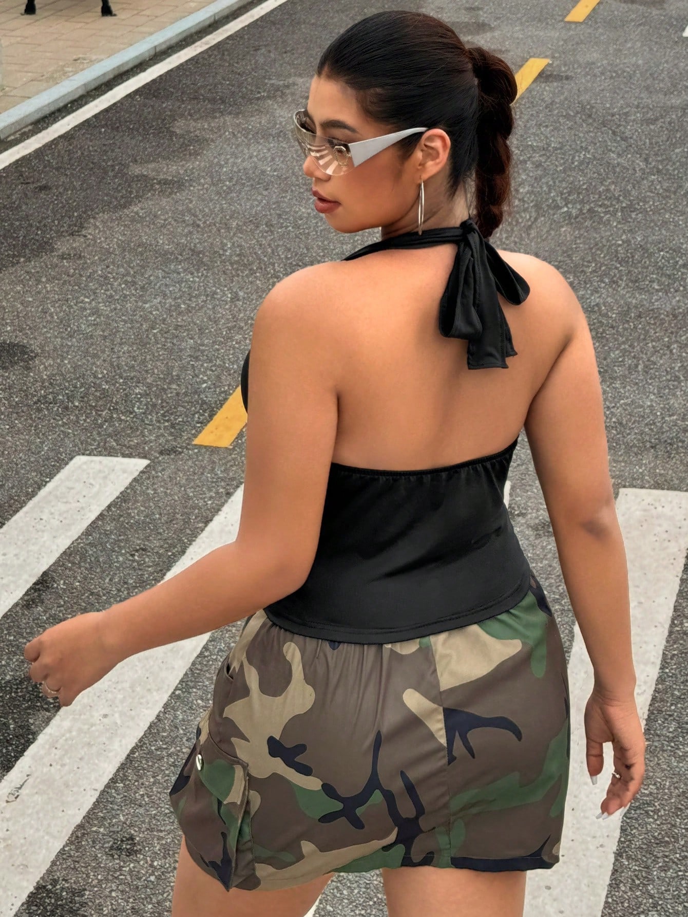 Neue Mode einfarbig plus Größe – Summer Clothing Plus Bewertung und Preis