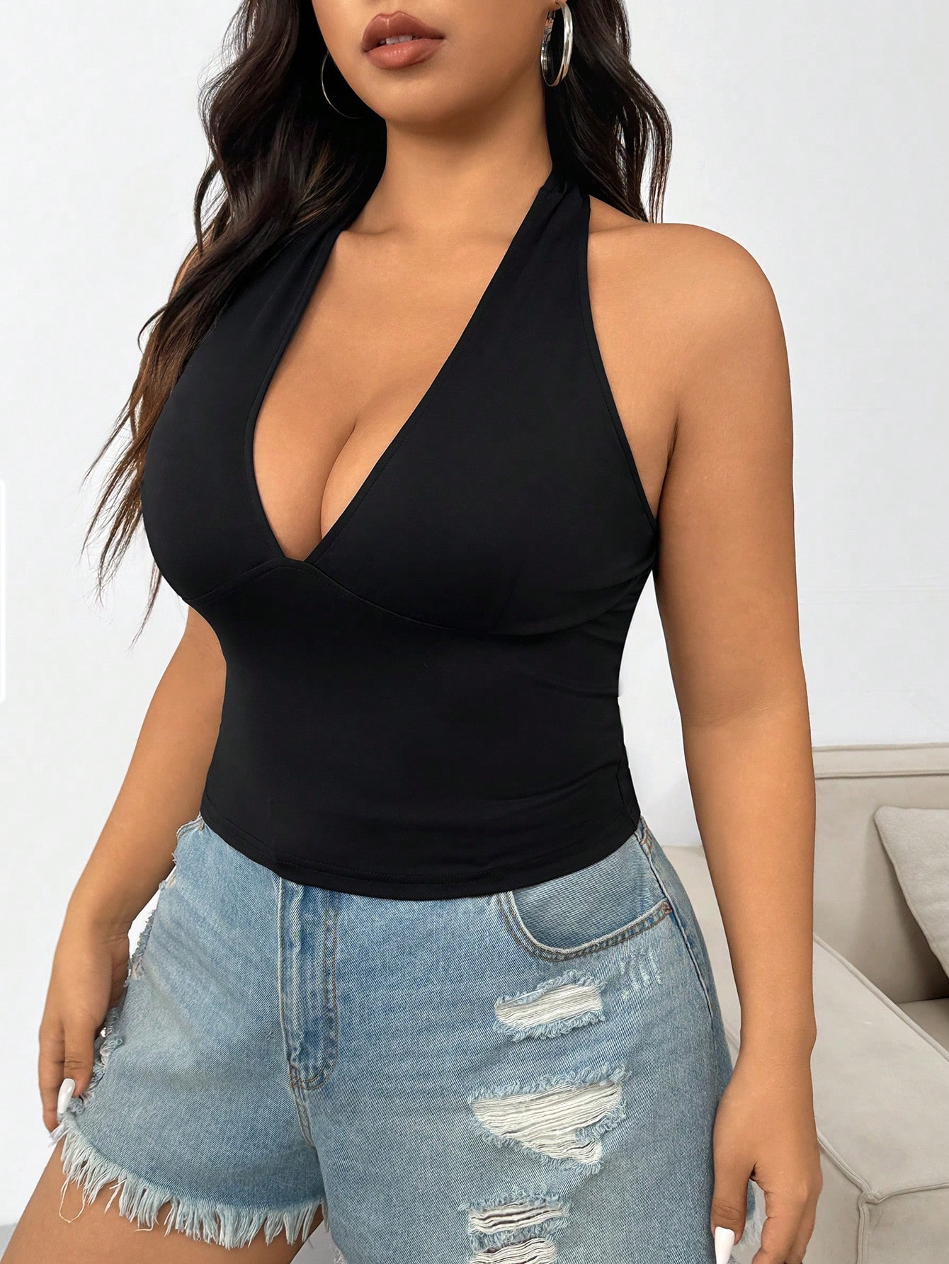 Neue Mode einfarbig plus Größe – Summer Clothing Plus Bewertung und Preis