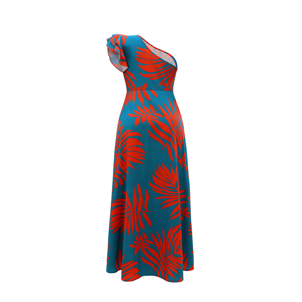 One-Shoulder-Maxikleid mit tro – Summer Clothing Zara Bewertung und Preis