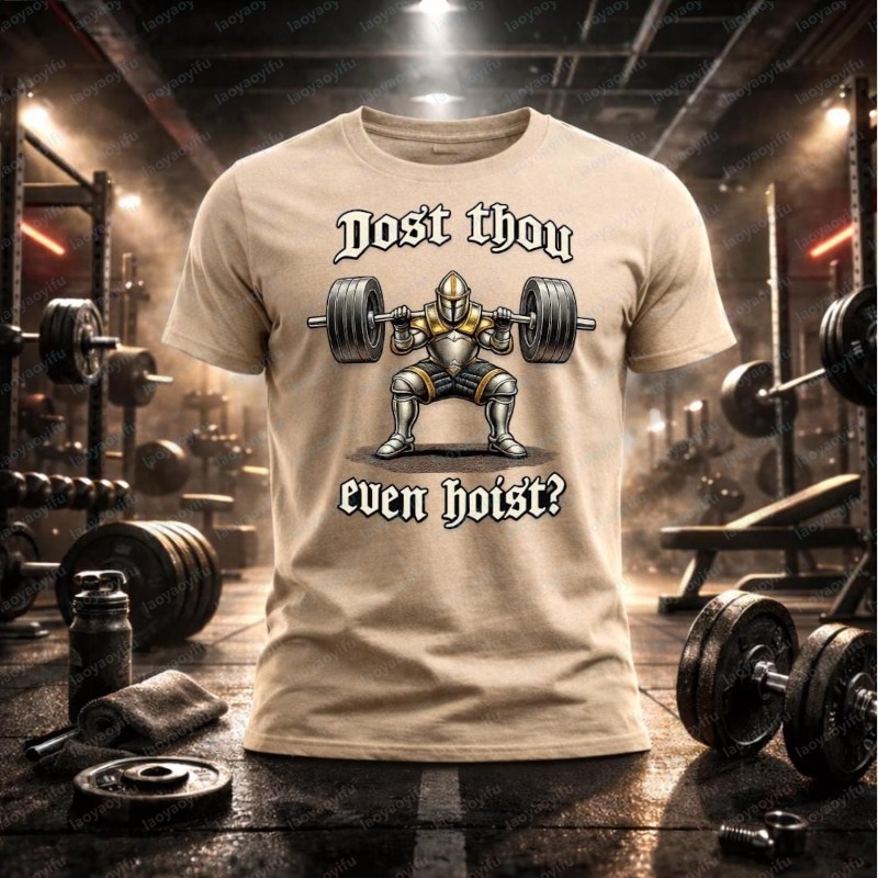 Dost Thou Even Hoist Baumwoll- – Summer Knights Clothing Bewertung und Preis