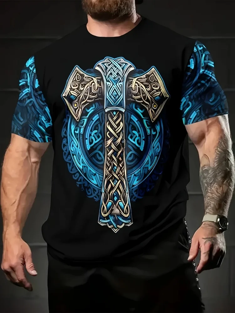Modisches Neues Viking-Muster  – Summer Viking Clothing Bewertung und Preis