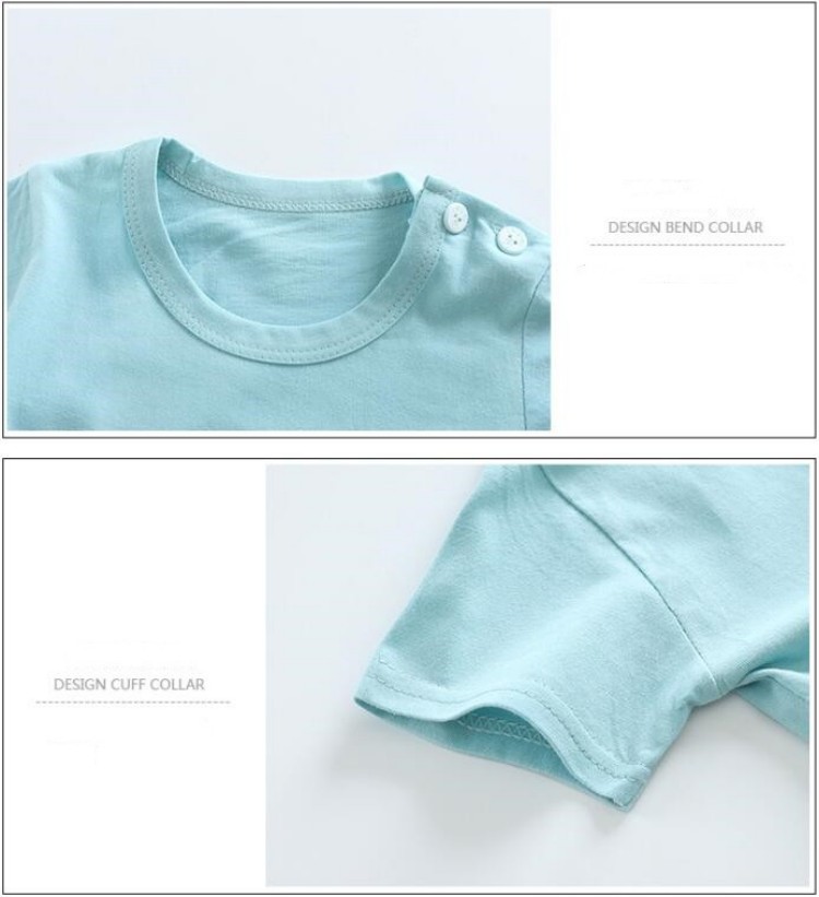 Baumwolle T-shirts + Shorts 2- – Summer Clothing Newborn Bewertung und Preis