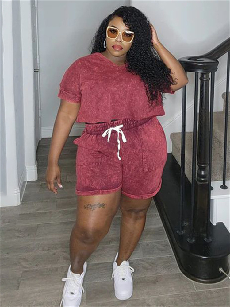 Wmstar plus size zweiteilige O – Summer Clothing Wholesale Bewertung und Preis