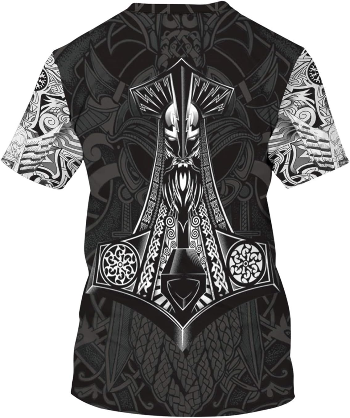 Herren Vikings T-Shirt Tops Ne – Summer Viking Clothing Bewertung und Preis