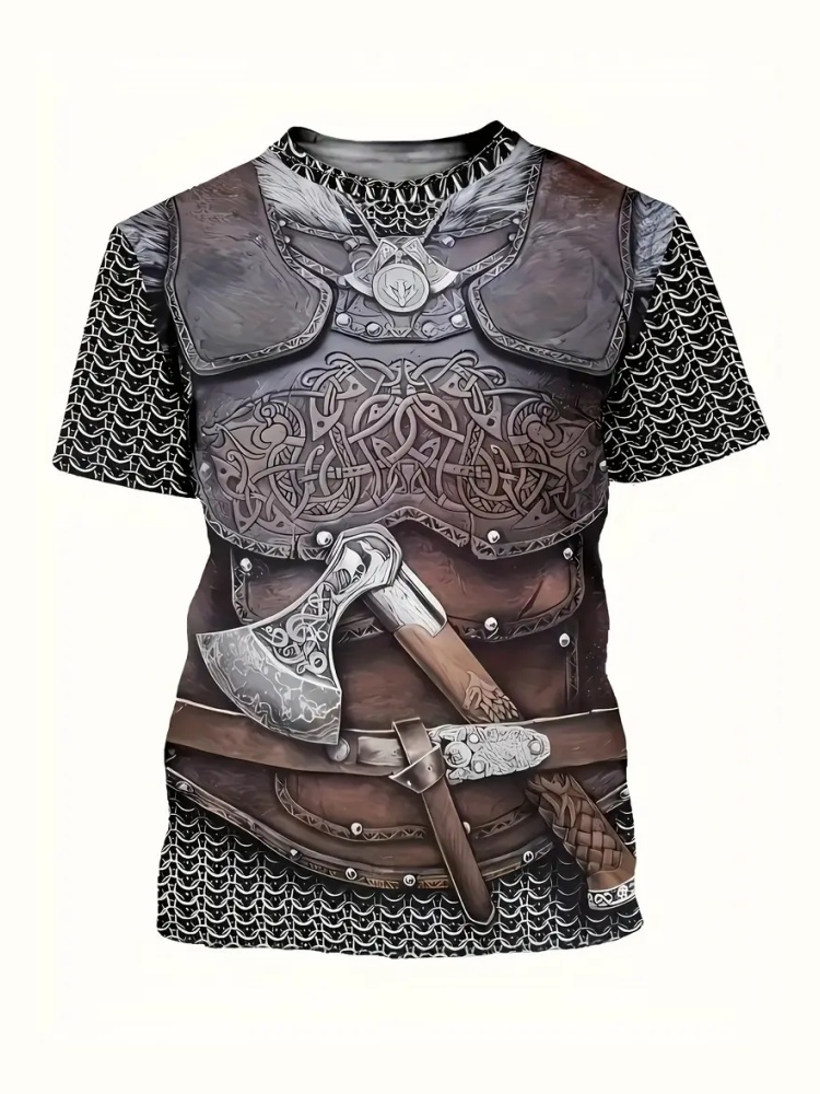 Herren 3D-gedrucktes Street Kn – Summer Knights Clothing Bewertung und Preis