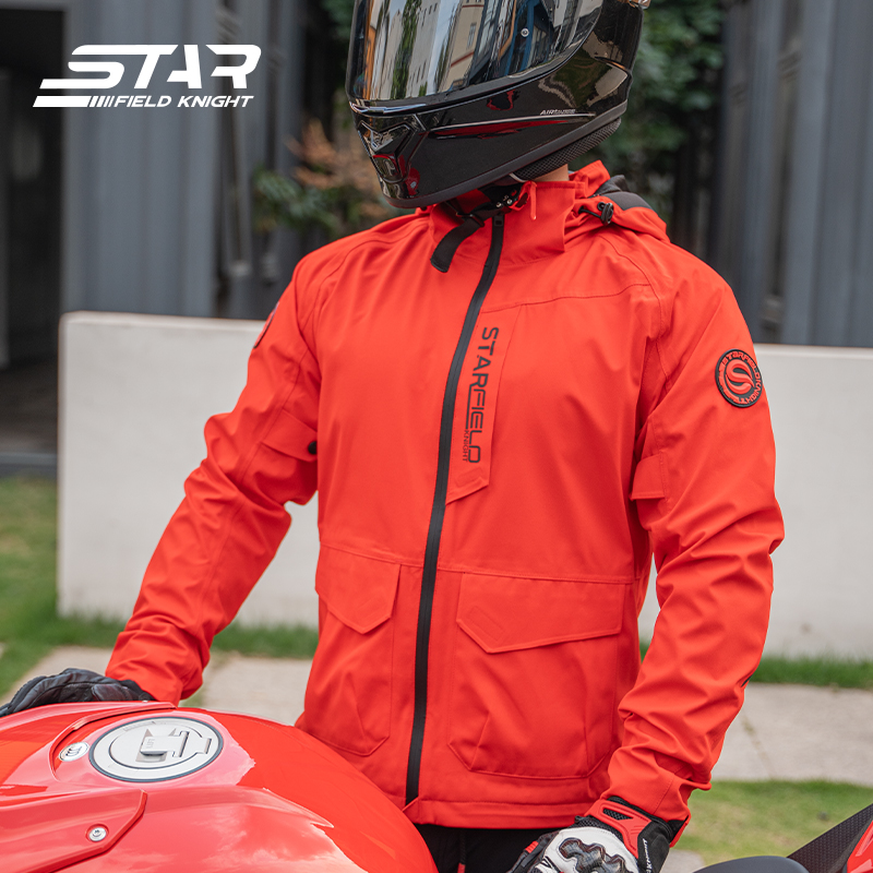 SFK Orange Motorradjacke für H – Summer Knights Clothing Bewertung und Preis