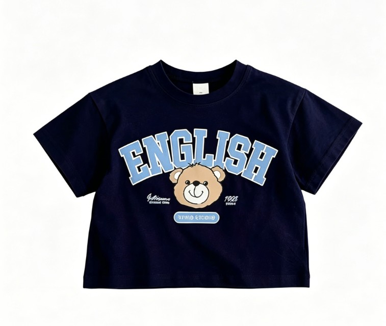 Niedliche englische Bären-T-Sh – Summer Clothing Options Bewertung und Preis