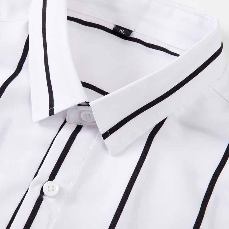 Herren Gestreiftes Hemd Langar – Summer Clothing Dress Bewertung und Preis