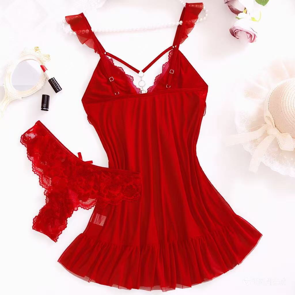 2026 Neues Rotes Sexy Dessous- – Summer Nights Clothing Bewertung und Preis