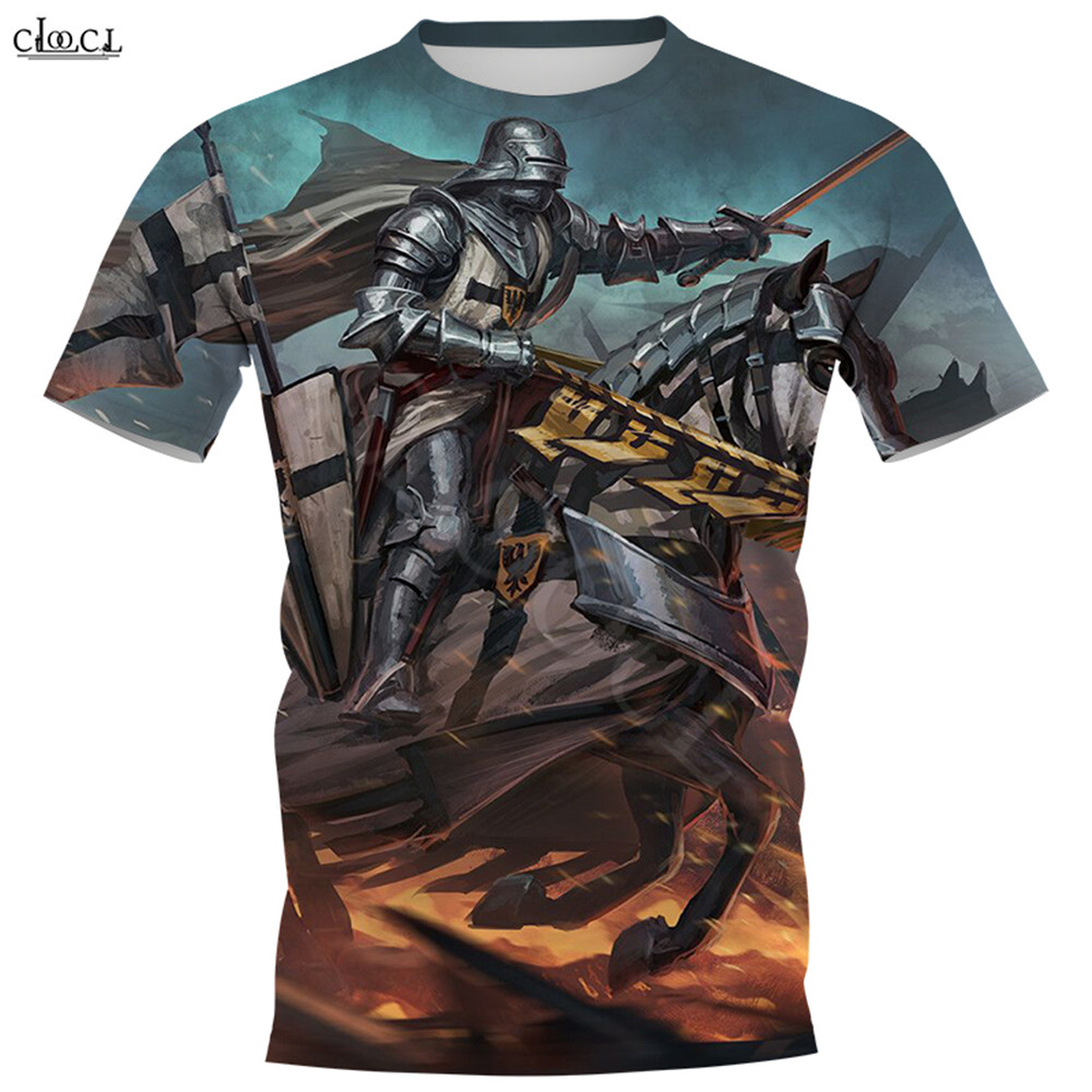 HX Tempelritter T-Shirts 3D-ge – Summer Knights Clothing Bewertung und Preis