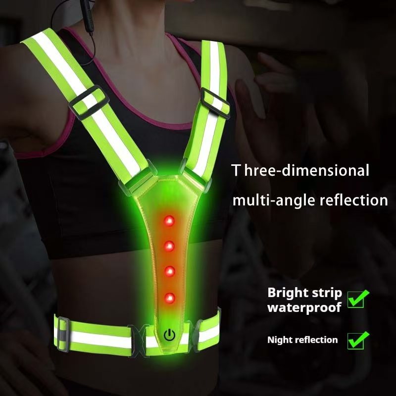 LED-Laufweste, reflektierend,  – Summer Nights Clothing Bewertung und Preis