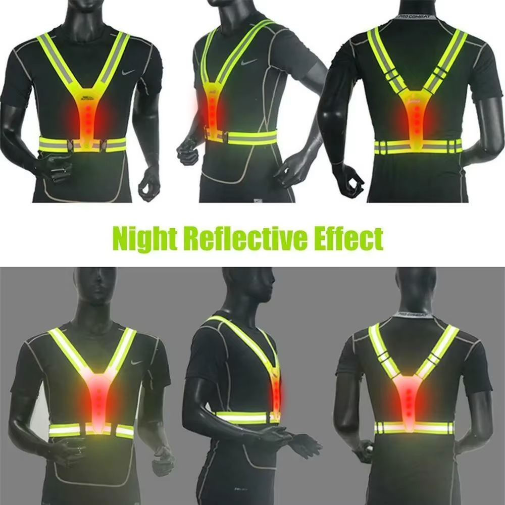 LED-Laufweste, reflektierend,  – Summer Nights Clothing Bewertung und Preis