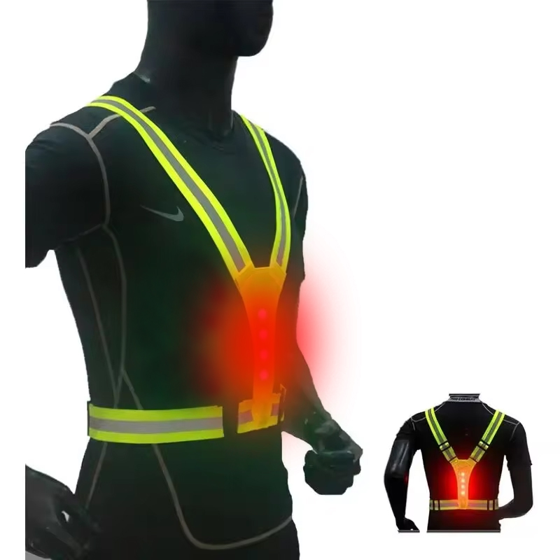 LED-Laufweste, reflektierend,  – Summer Nights Clothing Bewertung und Preis