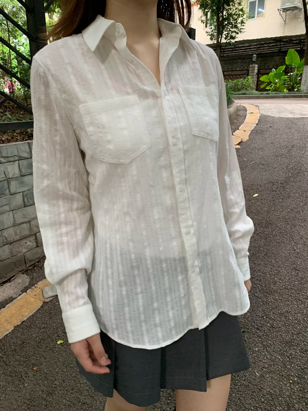 Leinen-Baumwoll-Bluse mit Krag – Crop Blouse Linen Bewertung und Preis
