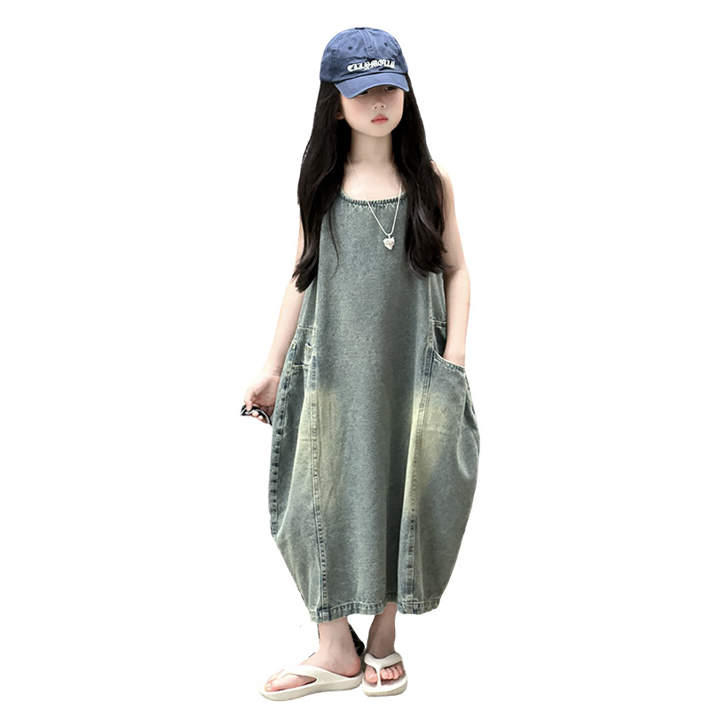 Vintage Blau Kinder Mädchen Ho – Summer Clothing Girls Bewertung und Preis