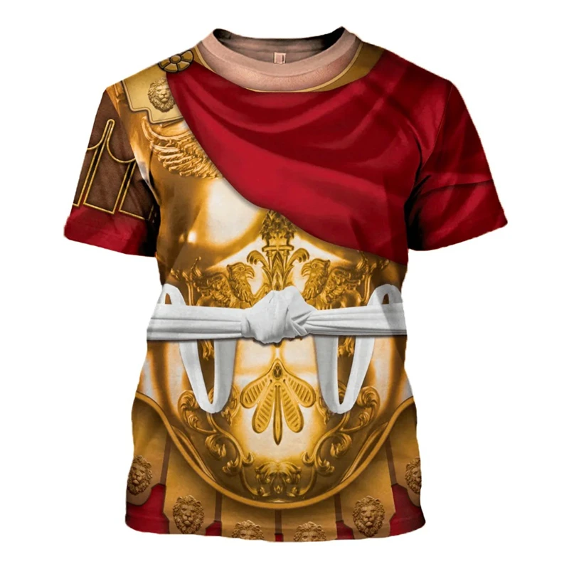 T-Shirt mit mittelalterlichem  – Summer Knights Clothing Bewertung und Preis