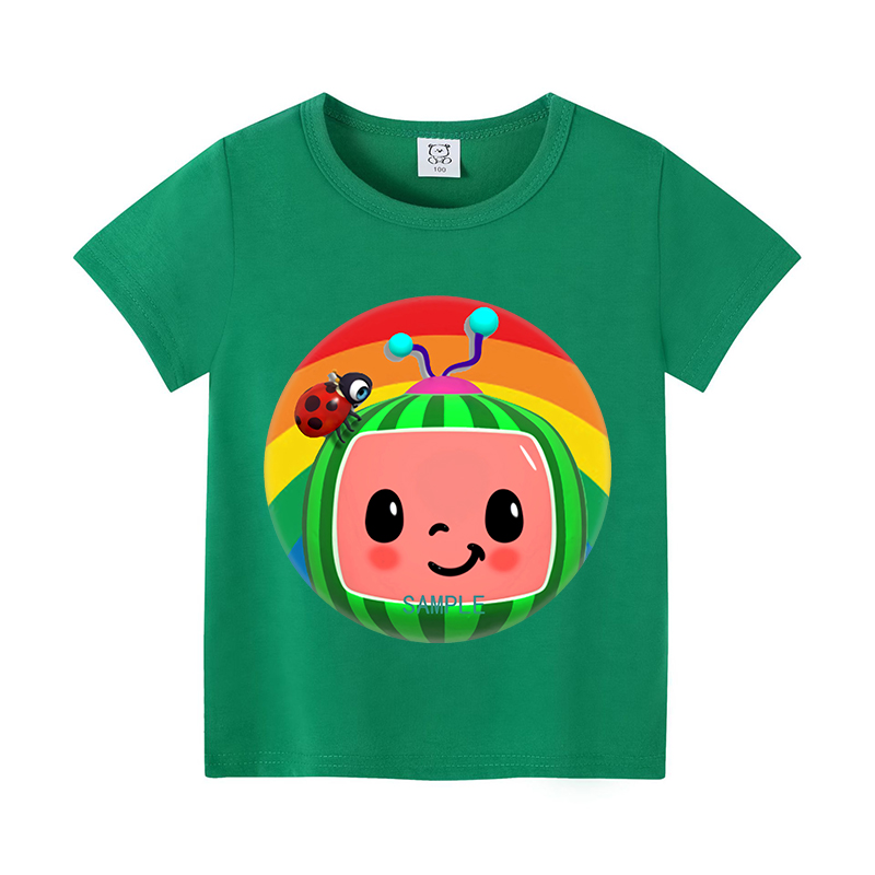 Cocomelons Baby T-Shirts Anime – Summer Clothing Girls Bewertung und Preis