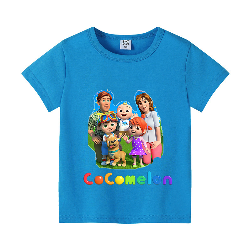 Cocomelons Baby T-Shirts Anime – Summer Clothing Girls Bewertung und Preis