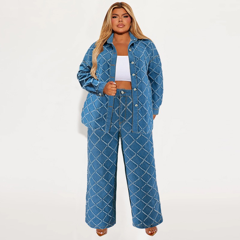 Wmstar Plus Größe Denim Zwei S – Summer Clothing Wholesale Bewertung und Preis