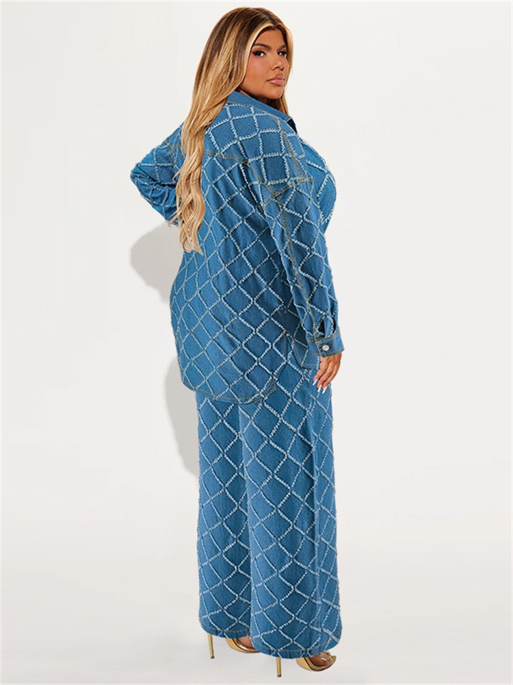 Wmstar Plus Größe Denim Zwei S – Summer Clothing Wholesale Bewertung und Preis