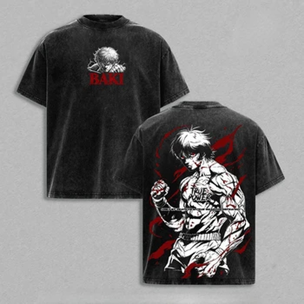 Japanisches Anime Baki T-Shirt – Summer Clothing Italy Bewertung und Preis